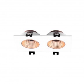 DK3072-WBR Встраиваемый светильник, IP 20, 10 Вт, GU5.3, LED, белый/бронзовый, пластик в Агрызе - agryz.mebel24.online | фото 2