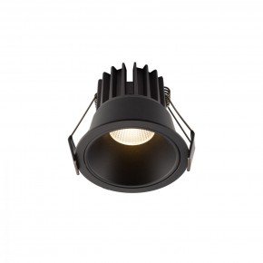 DK4500-BK Встраиваемый светильник, IP 20, 12 Вт, LED 3000, черный, алюминий в Агрызе - agryz.mebel24.online | фото 1
