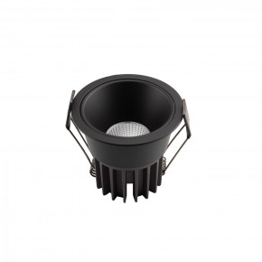 DK4500-BK Встраиваемый светильник, IP 20, 12 Вт, LED 3000, черный, алюминий в Агрызе - agryz.mebel24.online | фото 2