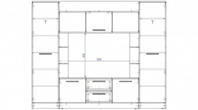 ДУБЛИН Гостиная в Агрызе - agryz.mebel24.online | фото 2