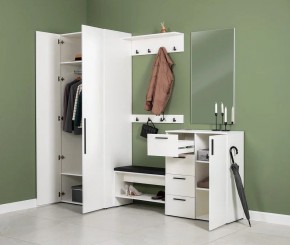 ЭЙР прихожая (модульная) Белый Шагрень в Агрызе - agryz.mebel24.online | фото 27