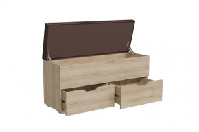 ФЛИНТ Диван (дуб ривьера/коричневый) в Агрызе - agryz.mebel24.online | фото 2