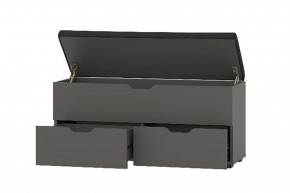 ФЛИНТ Диван (графит/черный) в Агрызе - agryz.mebel24.online | фото 2