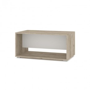 ФЛОРИДА Ф61 Стол журнальный (полка) дуб серый/белый в Агрызе - agryz.mebel24.online | фото