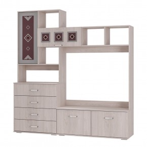 Гостиная Белла (модульная) ясень белый в Агрызе - agryz.mebel24.online | фото 2