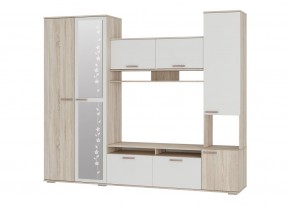 Гостиная Лукас (Сонома/Белый) в Агрызе - agryz.mebel24.online | фото 2
