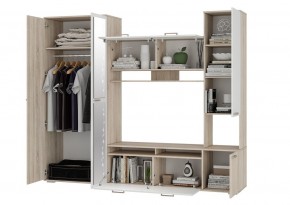 Гостиная Лукас (Сонома/Белый) в Агрызе - agryz.mebel24.online | фото 3