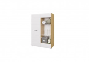 Гостиная НЕНСИ (модульная) Крафт золотой/Белый глянец в Агрызе - agryz.mebel24.online | фото 8