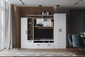 Гостиная Оскар-5 Белый в Агрызе - agryz.mebel24.online | фото
