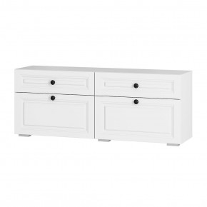 Гостиная Софт композиция 1 (Белый/Эмаль белая F26) в Агрызе - agryz.mebel24.online | фото 6
