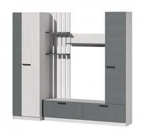 Гостиная Юджи (Анкор светлый/Графит) в Агрызе - agryz.mebel24.online | фото 2
