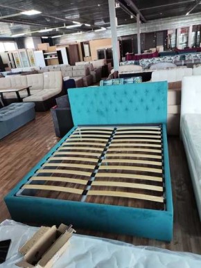 Интерьерная Кровать Октавия Бирюзовый 1600х2000 в Агрызе - agryz.mebel24.online | фото 2