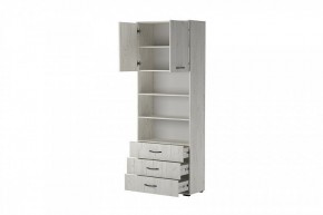ИТАЛИЯ ШК3Я-800 Шкаф 2дв, 3ящ (дуб крафт белый) в Агрызе - agryz.mebel24.online | фото 2