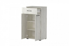 ИТАЛИЯ Зеркало 600/Тумба Комби ТК 600 (дуб крафт белый) в Агрызе - agryz.mebel24.online | фото 4
