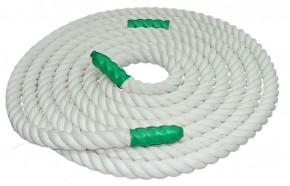 Канат для перетягивания х/б 6м D30мм цв.белый в Агрызе - agryz.mebel24.online | фото