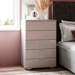 Комод Алекса (ясень белый/белый) в Агрызе - agryz.mebel24.online | фото 3