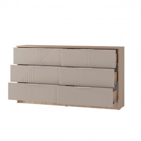 Комод Эмилия КМ-04 (Дуб смоки/Айриш (MF03)) в Агрызе - agryz.mebel24.online | фото 2