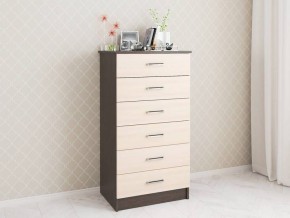 Комод Катрин-4 венге/дуб молочный в Агрызе - agryz.mebel24.online | фото