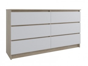 Комод МОРИ МК 1380.6 (Дуб Сонома/Белый) в Агрызе - agryz.mebel24.online | фото 1