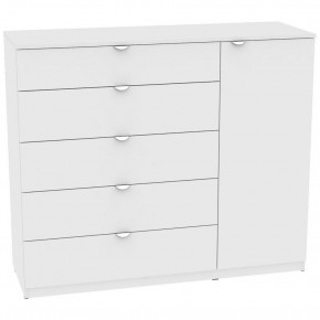 Комод "Калисто (K41)" ручка торцевая (Белый) в Агрызе - agryz.mebel24.online | фото
