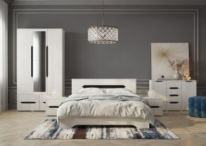 Комод Вега 1200 (Крафт белый - Венге) в Агрызе - agryz.mebel24.online | фото 3