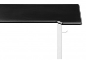 Компьютерный стол Маркос с механизмом подъема 140х80х75 черная шагрень / белый в Агрызе - agryz.mebel24.online | фото 8