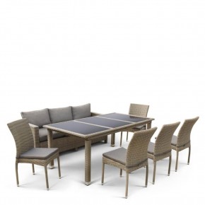 Комплект плетеной мебели T365/S65/Y380B-W65 Light Brown (8+1) в Агрызе - agryz.mebel24.online | фото 3