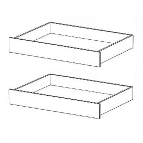 Комплект ящиков для кровати 1900 Соня-8 (Белый/Лак) в Агрызе - agryz.mebel24.online | фото