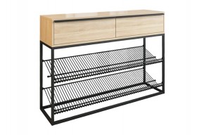 КРАФТ 2 Обувница (дуб сонома) в Агрызе - agryz.mebel24.online | фото