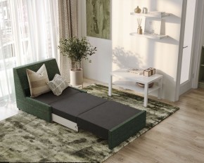 Кресло для отдыха Йоки тёмно-зелёный, ткань рогожка в Агрызе - agryz.mebel24.online | фото 4