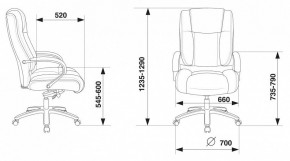 Кресло для руководителя T-9925SL/BLACK в Агрызе - agryz.mebel24.online | фото 5