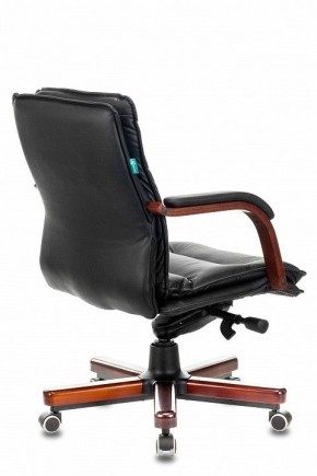 Кресло для руководителя T-9927WALNUT-LOW/BL в Агрызе - agryz.mebel24.online | фото