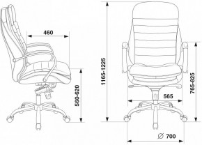 Кресло для руководителя T-9950/Black в Агрызе - agryz.mebel24.online | фото 12