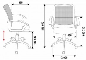 Кресло компьютерное CH-590/BLACK в Агрызе - agryz.mebel24.online | фото