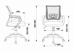 Кресло компьютерное CH-695N/OR/TW-11 в Агрызе - agryz.mebel24.online | фото 12