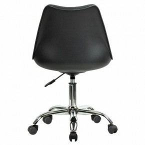 Кресло стул BRABIX "Eames MG-310 CH", хром, пластик черный, экокожа черная, 532925 в Агрызе - agryz.mebel24.online | фото 4