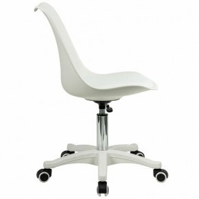 Кресло стул BRABIX "Eames MG-310 PL", пластик белый, экокожа белая, 532926 в Агрызе - agryz.mebel24.online | фото 3