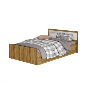 Кровать 1,2 Евро LIGHT КР-06 (крафт/белый) *без основания в Агрызе - agryz.mebel24.online | фото