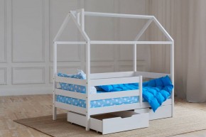 Кровать-домик 80*190 Белый в Агрызе - agryz.mebel24.online | фото 4