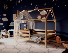 Кровать-домик 80*190 без покраски (без ящиков) в Агрызе - agryz.mebel24.online | фото