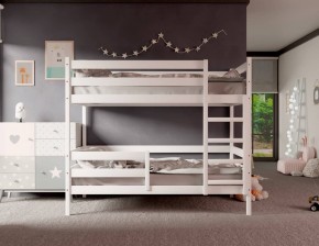 Кровать двухъярусная без крыши 80*160 Белый в Агрызе - agryz.mebel24.online | фото 2