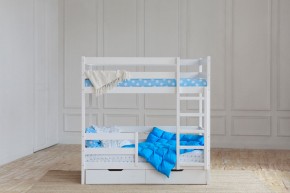 Кровать двухъярусная без крыши 80*160 Белый в Агрызе - agryz.mebel24.online | фото 4