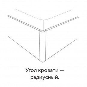 Кровать "Милана" с мягкой спинкой БЕЗ основания 1200х2000 в Агрызе - agryz.mebel24.online | фото 3