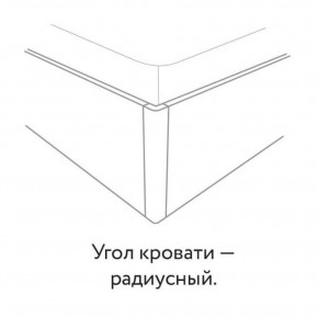 Кровать "Сандра" БЕЗ основания 1400х2000 в Агрызе - agryz.mebel24.online | фото 3