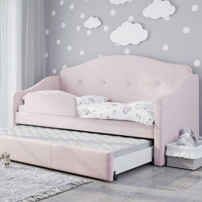 Кровать Sabrina интерьерная в ткани велюр Enigma в Агрызе - agryz.mebel24.online | фото 12