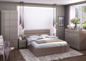 Кровать Вегас 1,4м Шимо темный в Агрызе - agryz.mebel24.online | фото 2