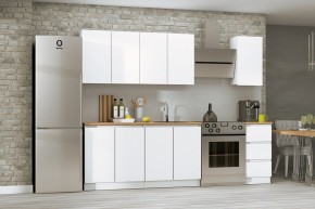 Кухня Хилтон 2.0 м (Белый текстурный/Дуб Вотан) в Агрызе - agryz.mebel24.online | фото