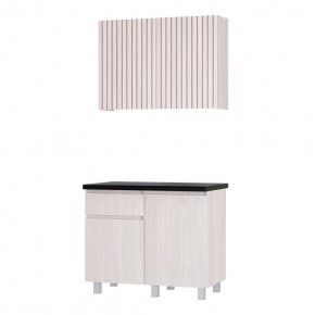 Кухня Тренд 1.0 м (Ясень белый) в Агрызе - agryz.mebel24.online | фото 3