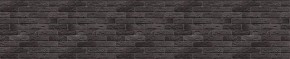 Кухонный фартук 610х3000х1,5 (композит) КМ Кирпич графит в Агрызе - agryz.mebel24.online | фото