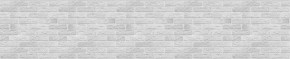 Кухонный фартук 610х3000х1,5 (композит) КМ Кирпич серый в Агрызе - agryz.mebel24.online | фото